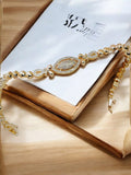 1 Pcs Gold Plated Zircon Braclet